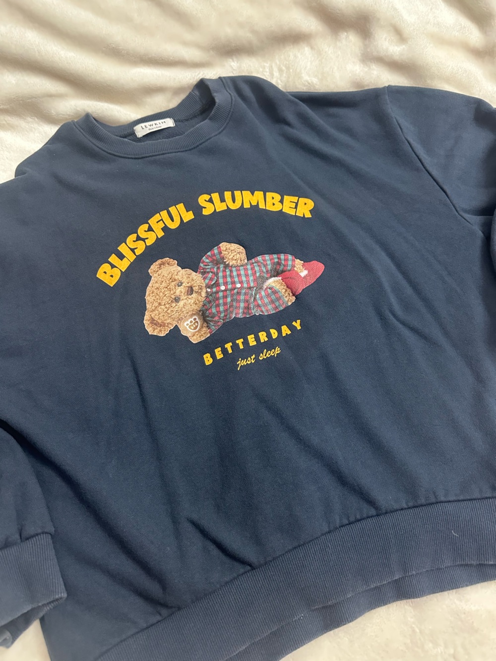 Lewkin teddy sweatshirt